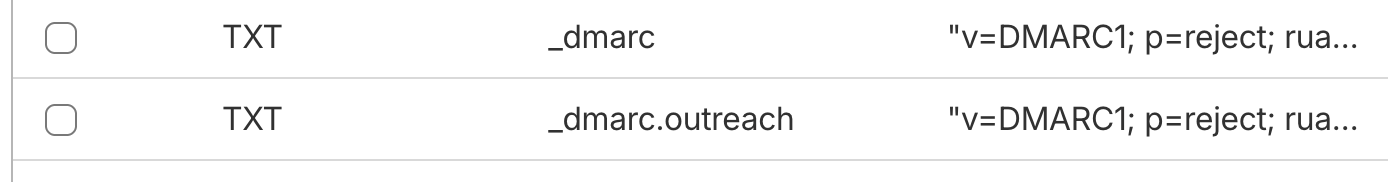 Adding DMARC record back in Cloudflare